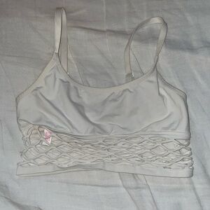 Fishnet sports bra/ cami bra